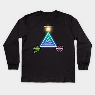 The Cognitive Triangle Kids Long Sleeve T-Shirt